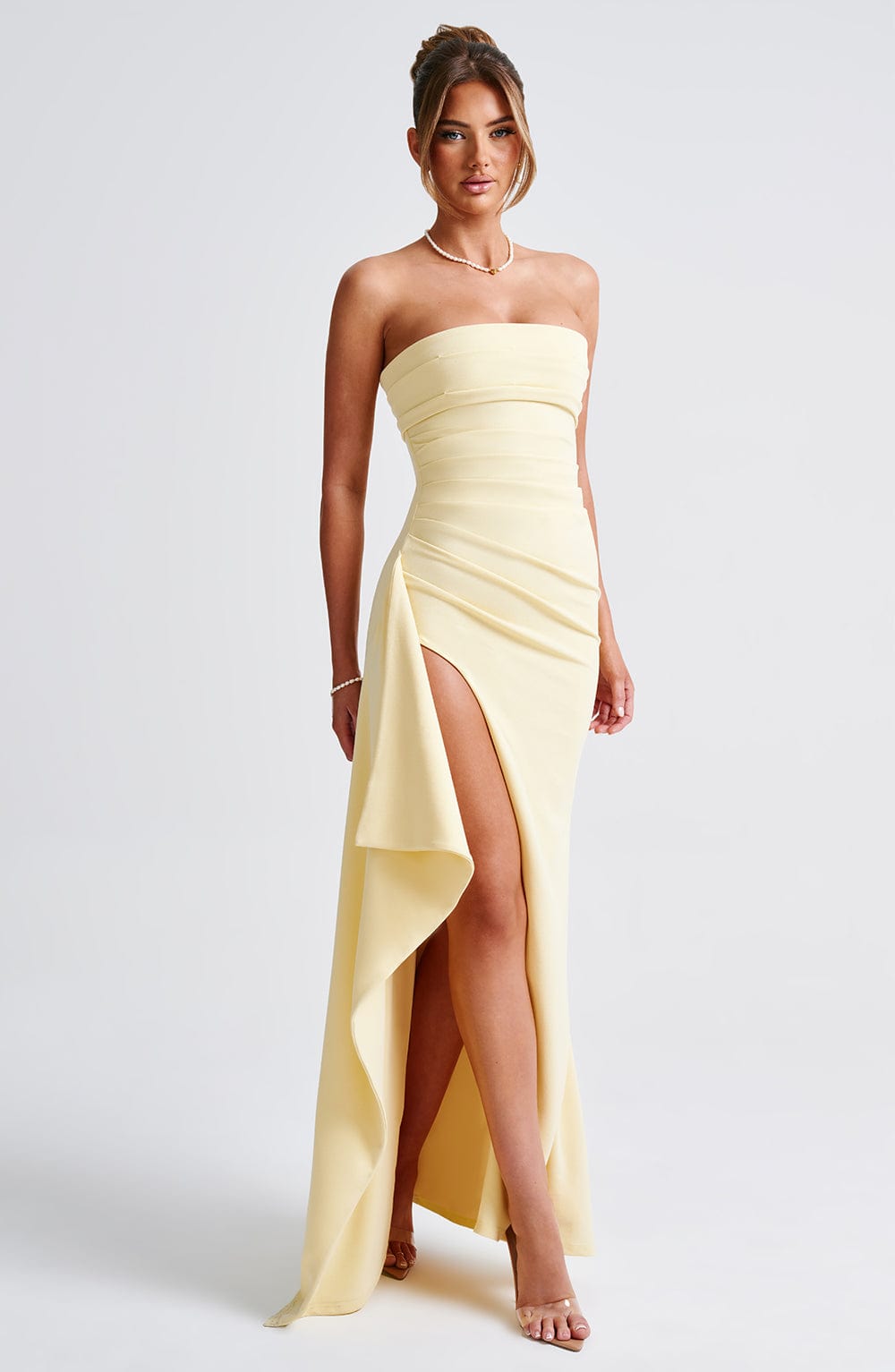 Robe Maxi L’atelier D’amélie Zafira - Citron